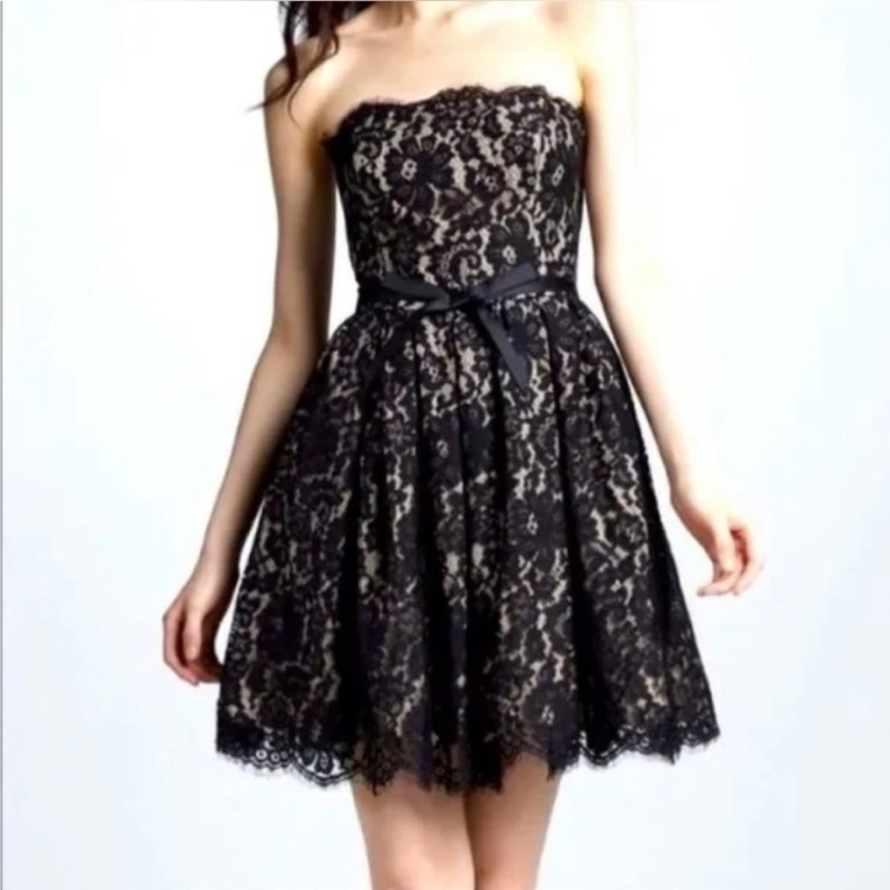 NEW NWT Robert Rodriguez Neiman Marcus + Target Black Lace Dress Size 8